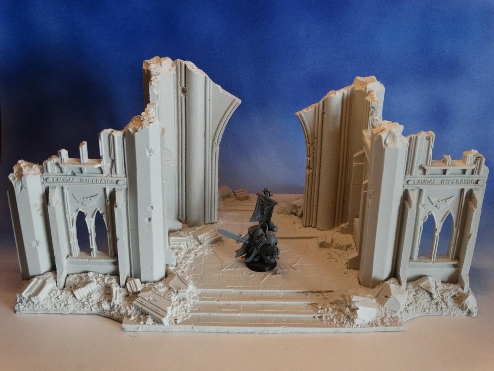 Forgeworld Ruined Administratum Building OOP