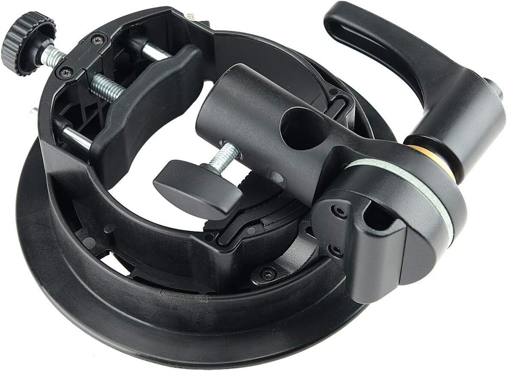 Bowens Mount Flash Bracket with Adjustable Handle for Versatile Lighting Effects
