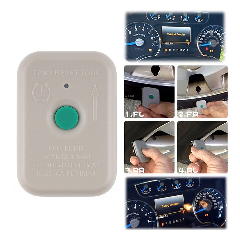 Training Reset Tool For Ford TPMS Reset Sensor Programming Tire Pressure Mointor