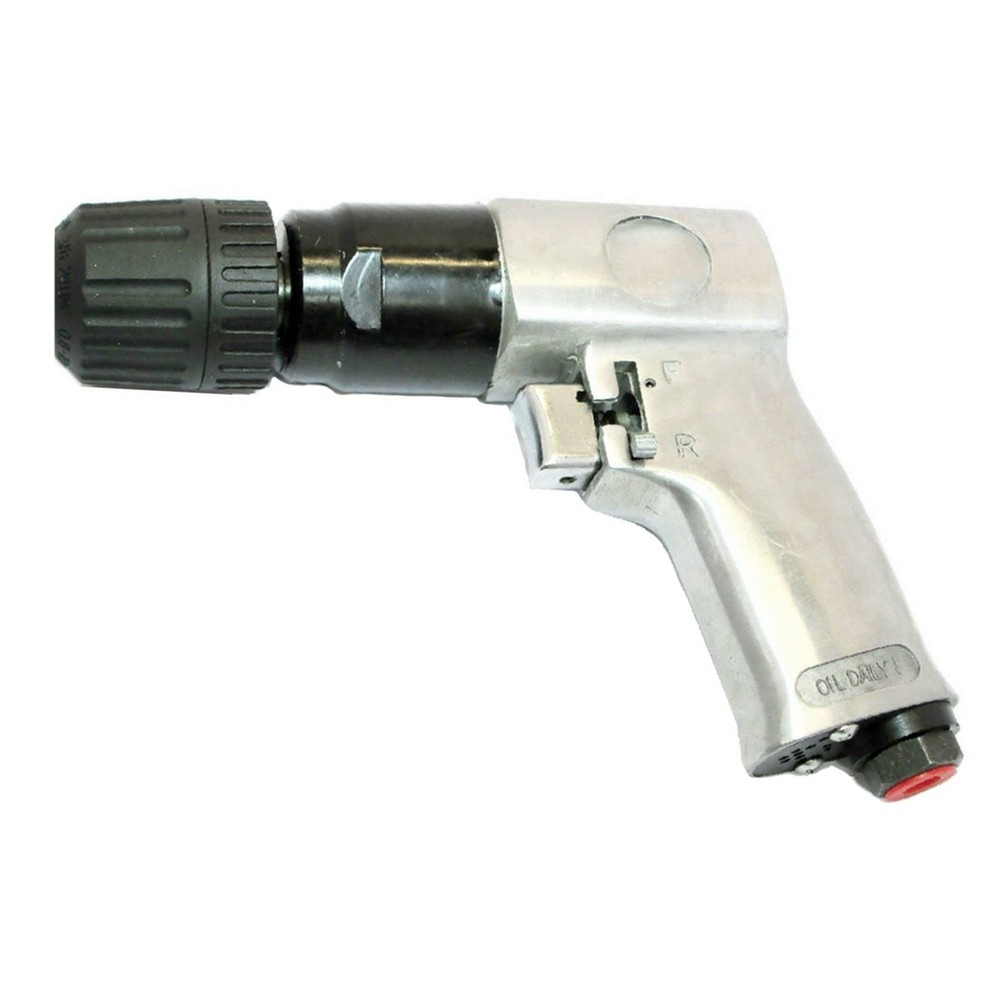 3/8" Air Drill Reversible Air Compressor Keyless Tool 10mm