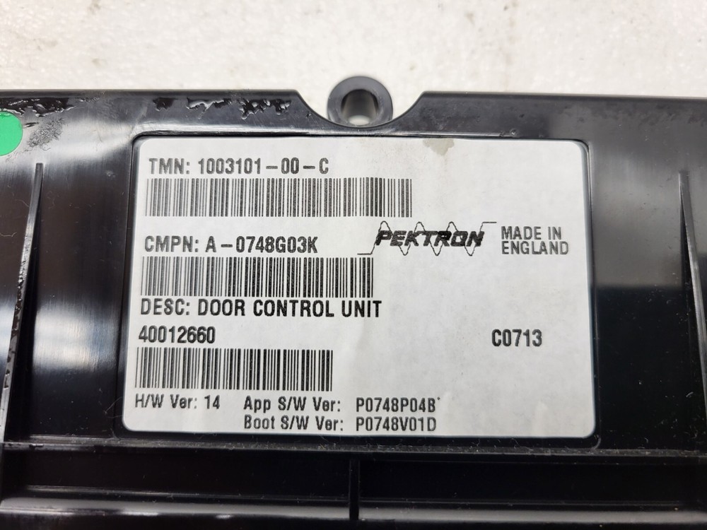 ⭕ 12-20 Tesla Model S Door Control Unit Module Mechanism Controller 1003101-00-C