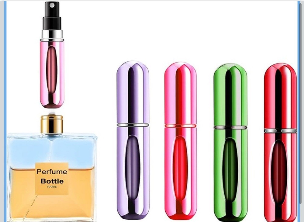 4 Yamadura Portable Mini Refillable Perfume Atomizer Bottles -