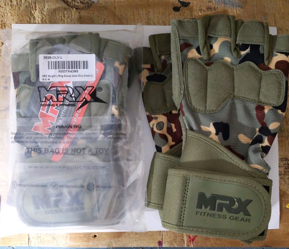 MRX Weightlifting Lifting Gloves 2 Pair! (ZB7)
