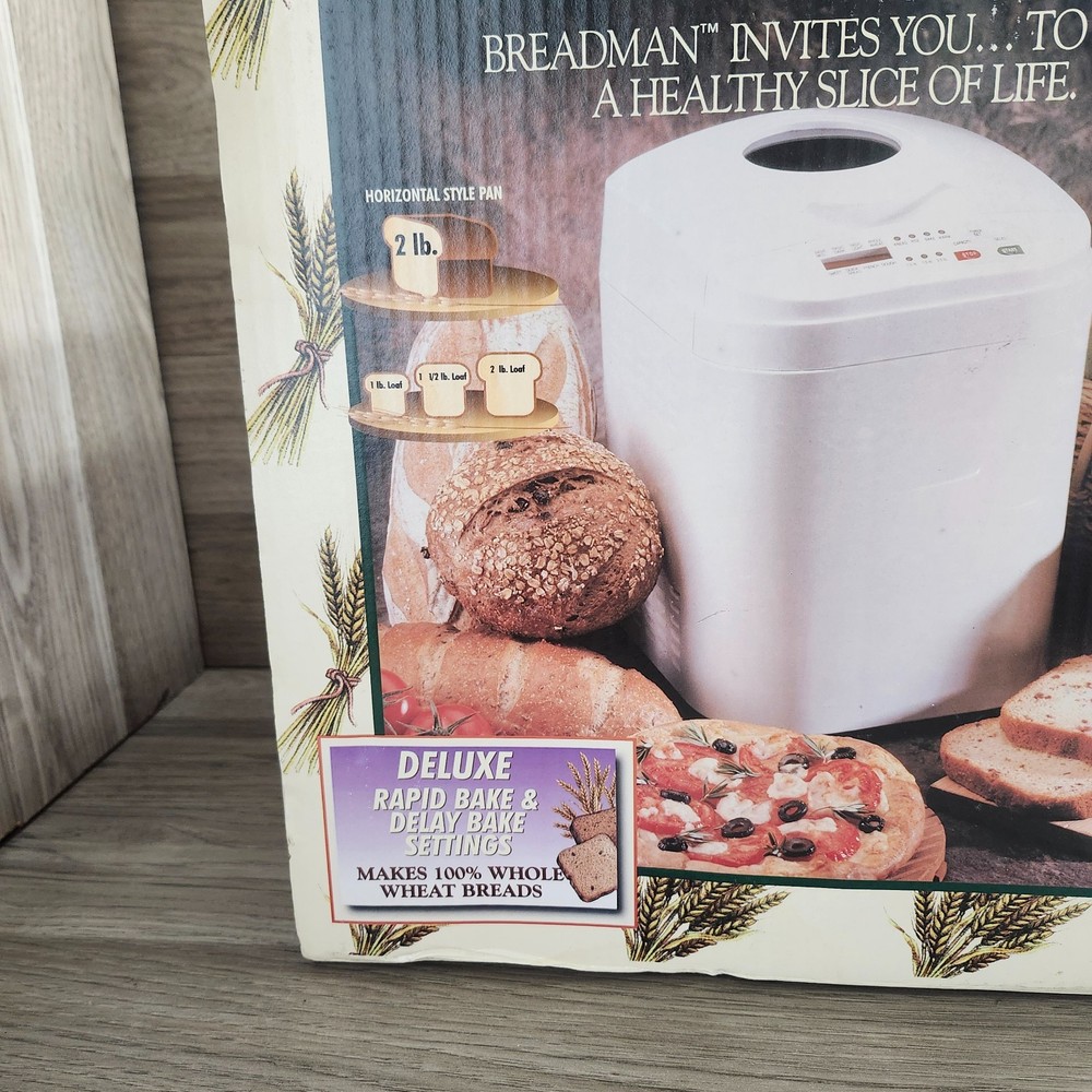 BREADMAN TR444 Deluxe Rapid Automatic Breadmaker Machine New
