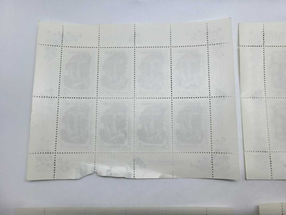 Vintage USSR Postage Stamps Poisonous Mushrooms USSR Various