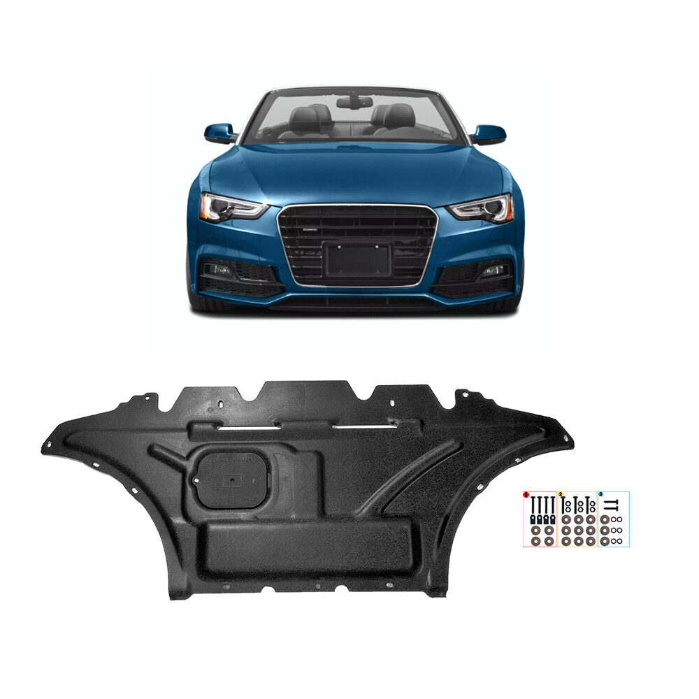 For Audi A5 2008-2017 Front Engine Splash Shield Engine Cover Case Guard