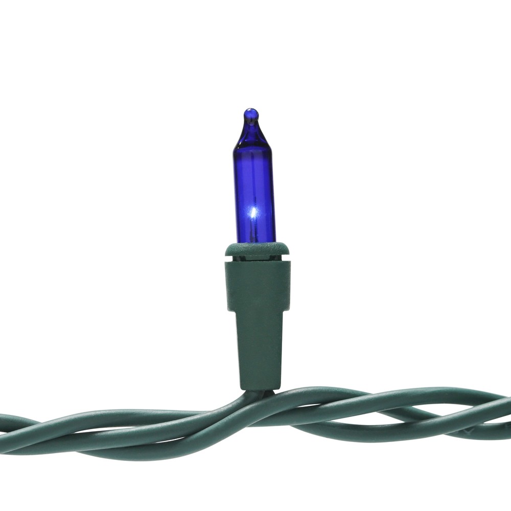 NEW! (4 sets) GE String A Long 100 ct Mini Blue Lights - FREE SHIP!