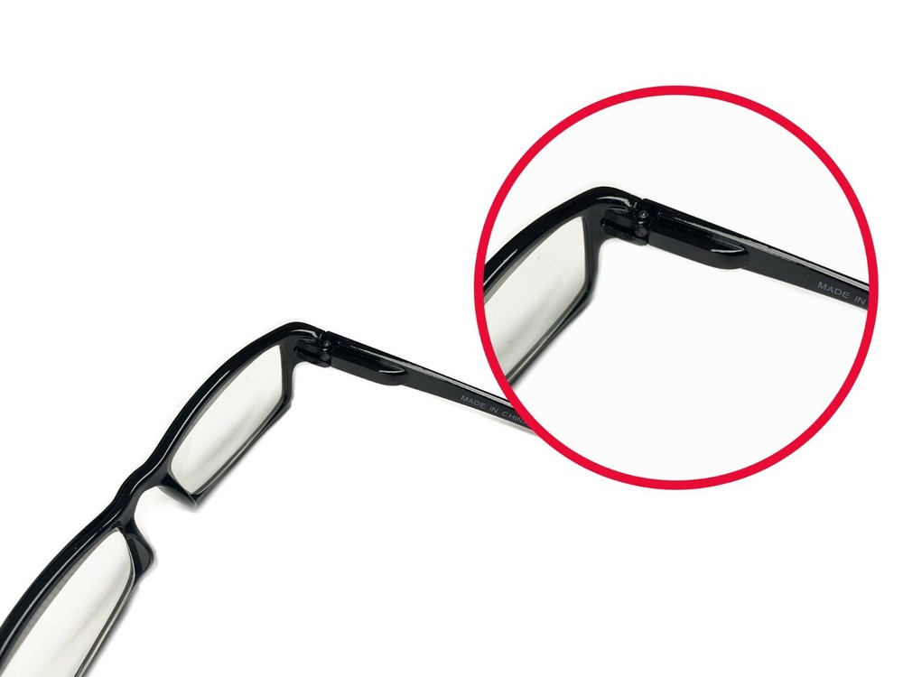 6-pack Spring Hinges Reading Glasses Unisex (5+1 Sunglasses Reader)