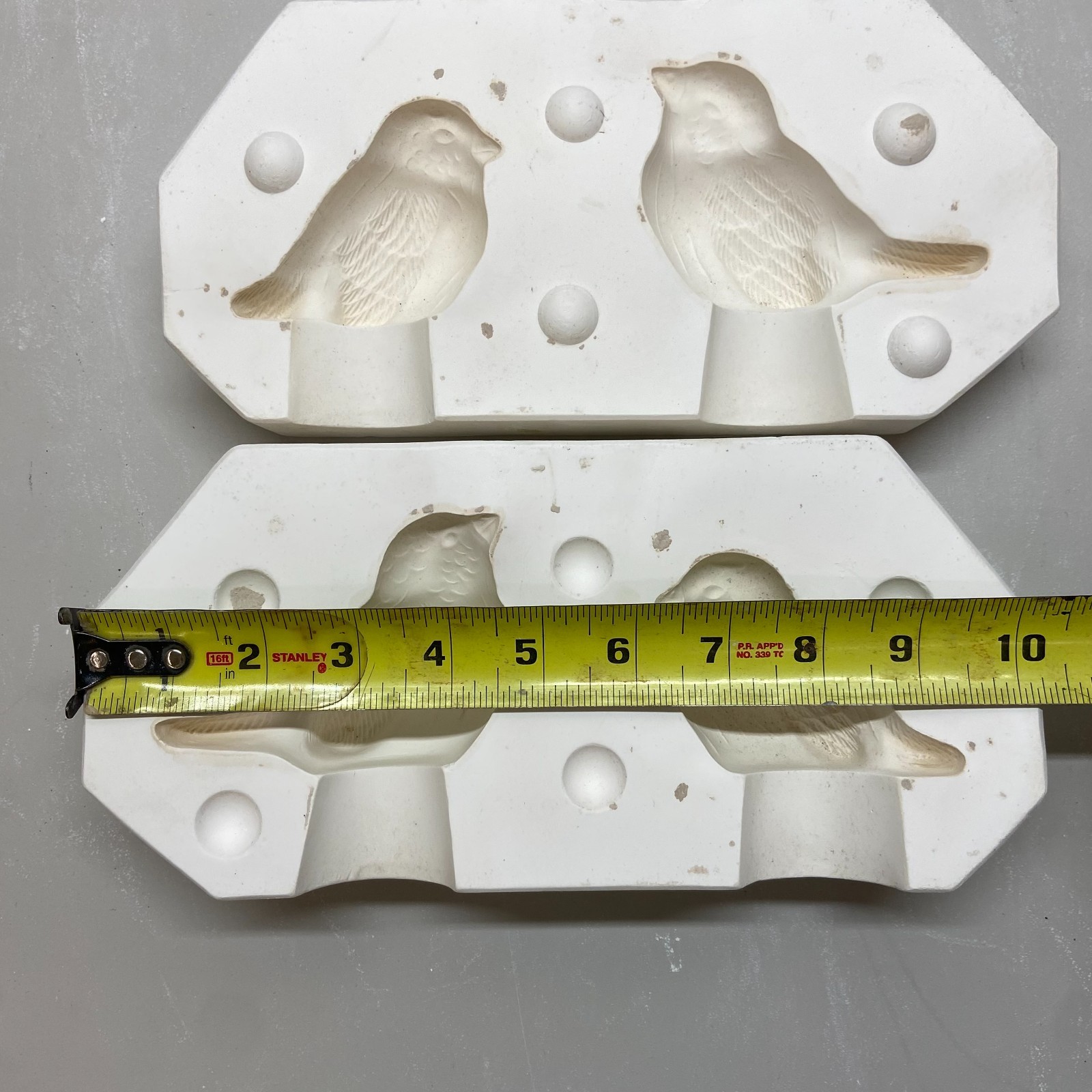 Ceramic Slip Casting Mold Bird Byron #BH1049