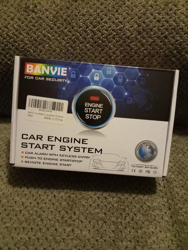 BANVIE for Car Security Car Engine Start System Keyless Entry Push Start