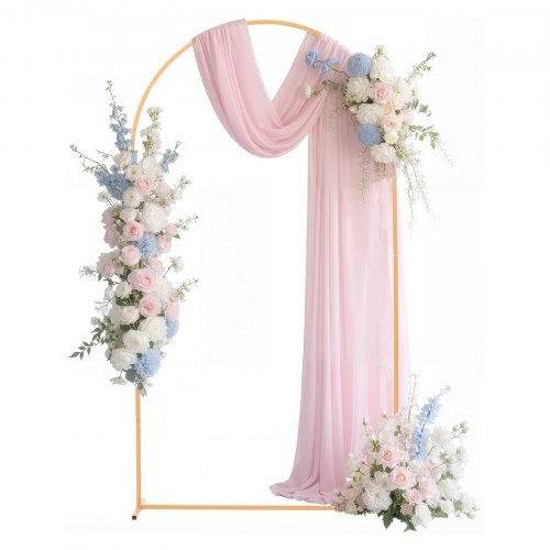 Arch Backdrop Stand, 7.2 x 4 ft, Stable Structure, Easy Assembly, 1 Piece Go...