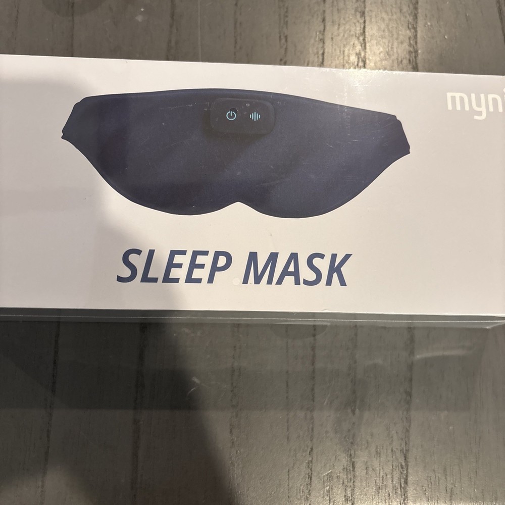 Mynt Wireless Bluetooth Sleep Mask with 3 Vibration Modes last 15 Hours