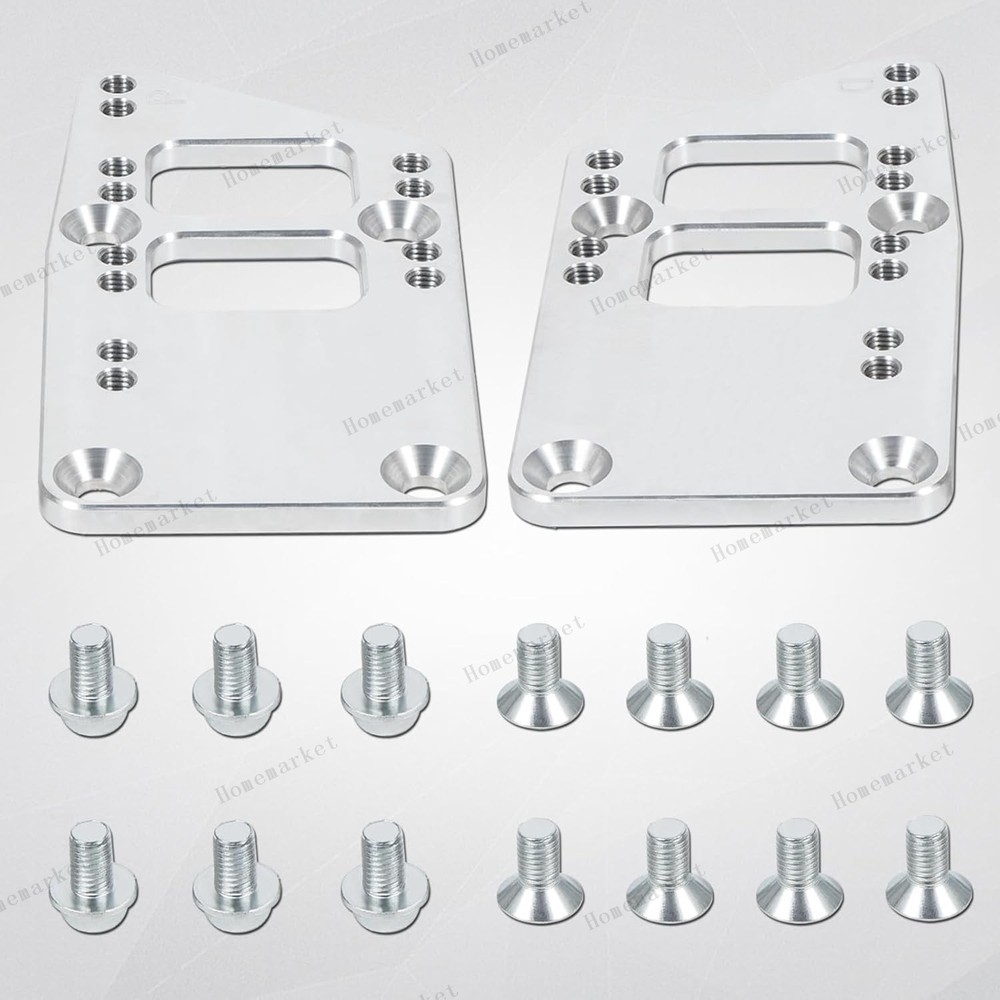 Motor Mounts Adapter Plates Swap Bracket Small Block for LS Engine Conversion US