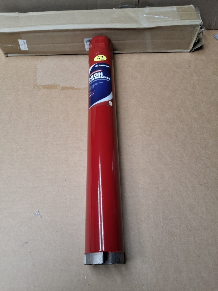 2" Wet Core Drill Bit with High Density Diamond Segments, 14" Depth