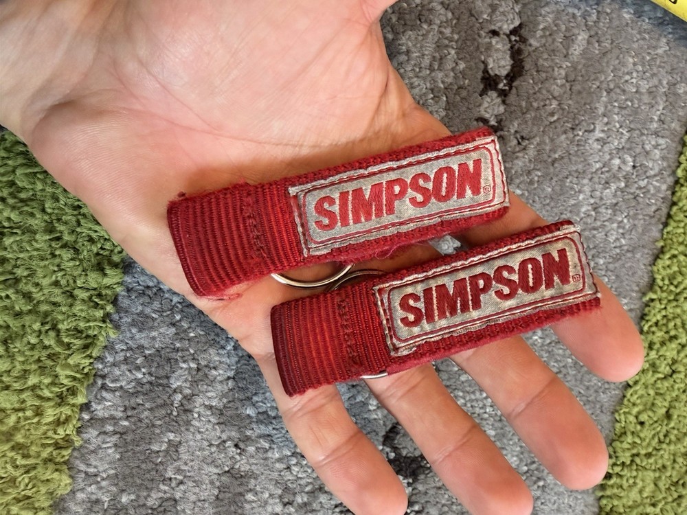 Vintage Simpson Racing Keychain / Pull