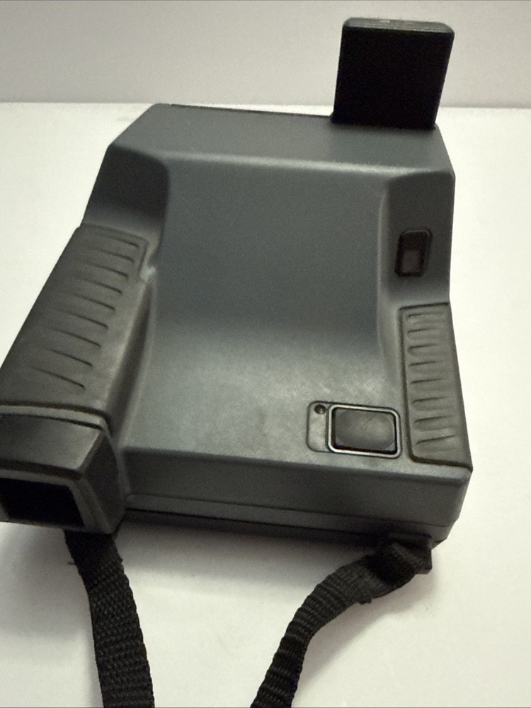 Vintage Polaroid Impulse Instant Camera W/ Strap Gray Untested