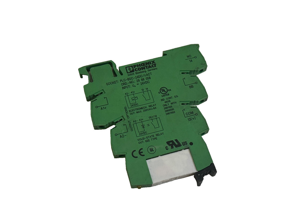 USED Phoenix Contact PLC-BSC-24DC/1/ACT Solid State Relay