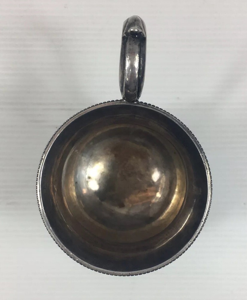 Antique 1874 Comyns & Sons? Solid Silver Christening Mug 10cm In Height
