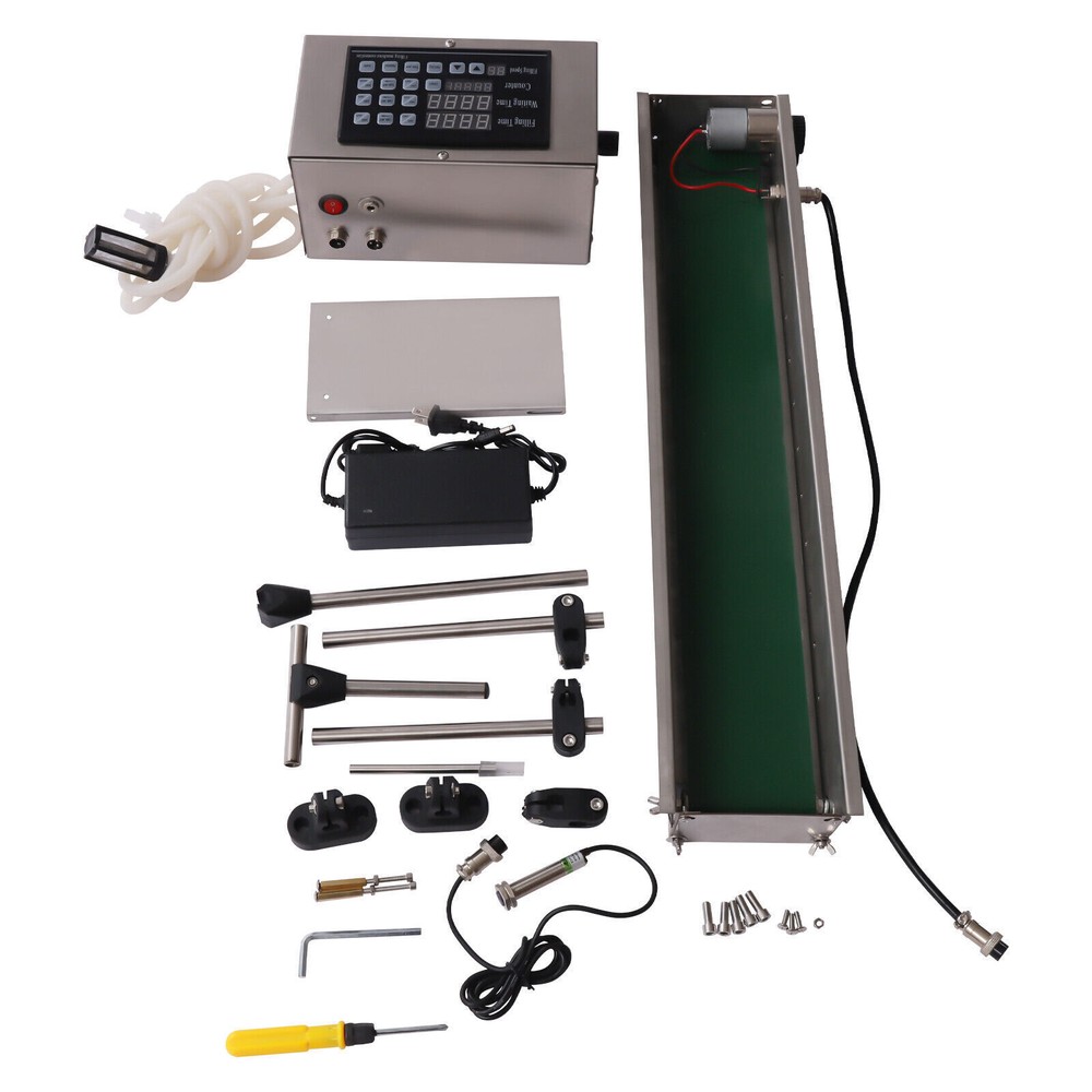 1 head Liquid Filling Machine automatic conveyor