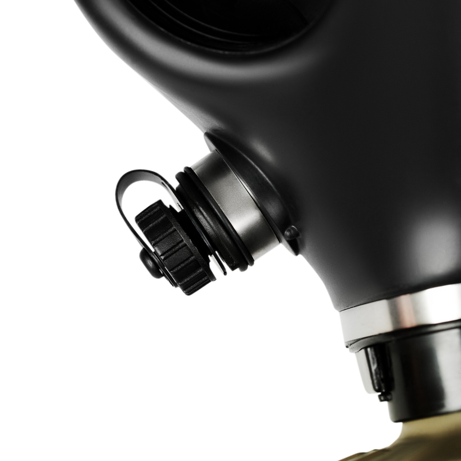 ✅ Israeli Gas Mask | Latex Rubber | Breathplay + Drinking Tube | Pissplay Kink