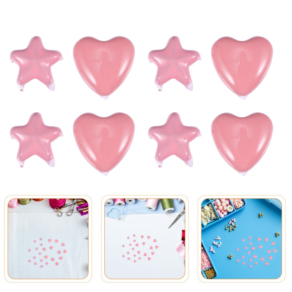 300 Pcs Decorative Small Accessory for Crafts DIY Star Claw Rivets