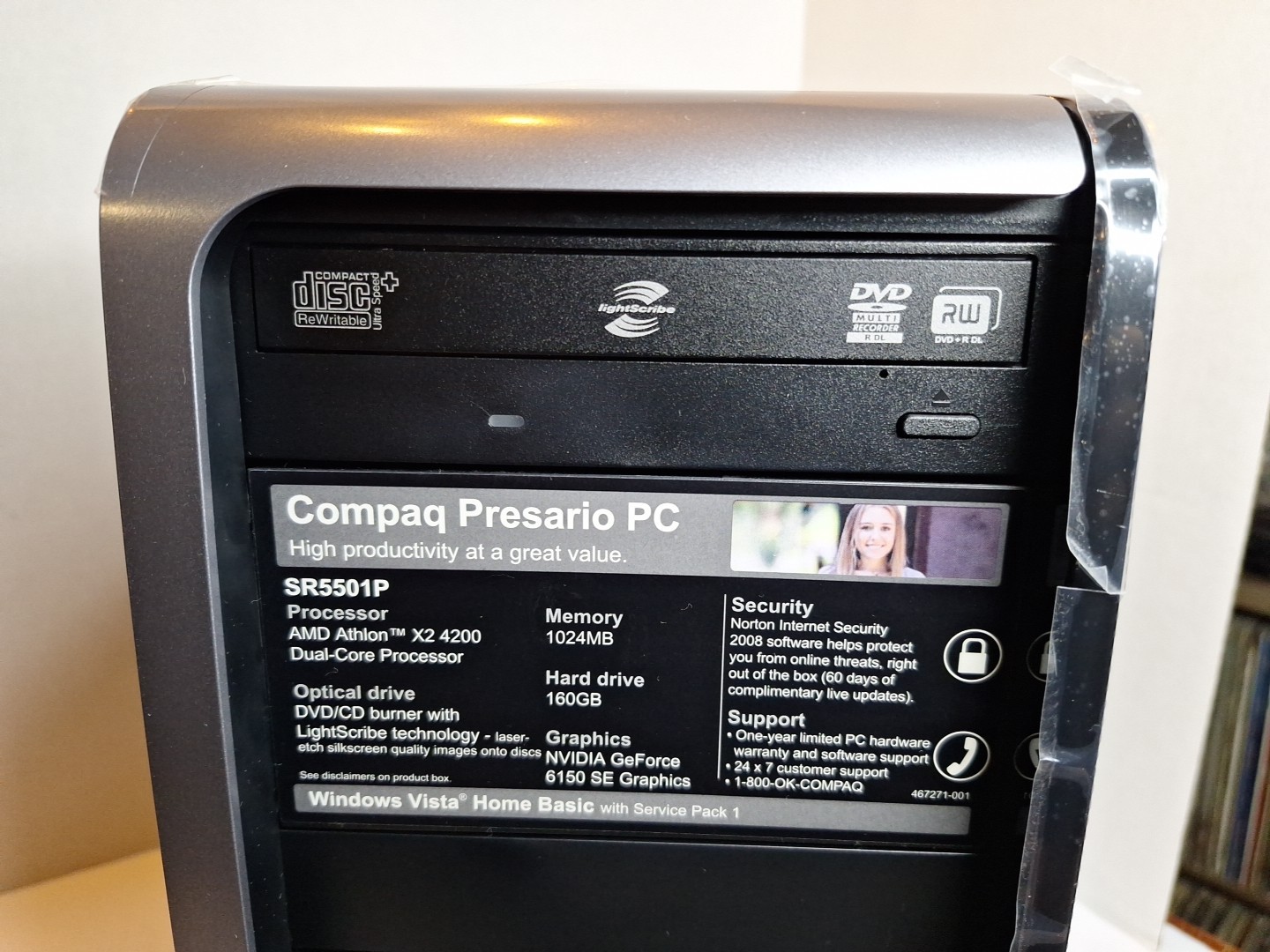 Vintage Compaq Presario SR5501P AMD Athlon X2 4200 Dual Core Processor NOS NIB