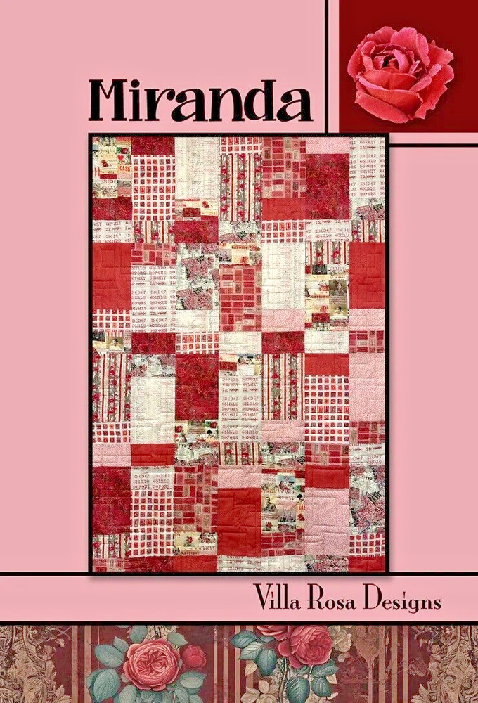 Miranda  Quilt Pattern-A Fat Quarter Pattern