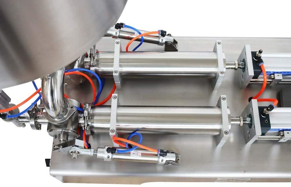 110V 50-500ml Paste & Liquid Filling Machine with Dual-nozzle Fully Automatic