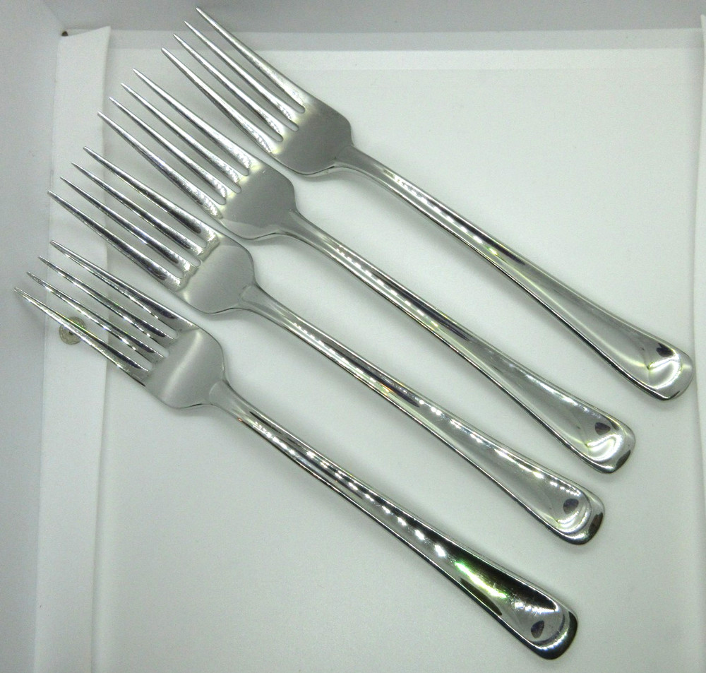 Gorham SCOOP *1 Salad Fork* 7 1/2" Glossy 18/10 Stainless Flatware