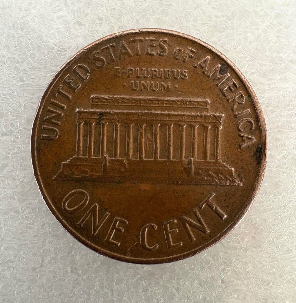 1970-S Lincoln Memorial Penny, MULTIPLE Errors Coin