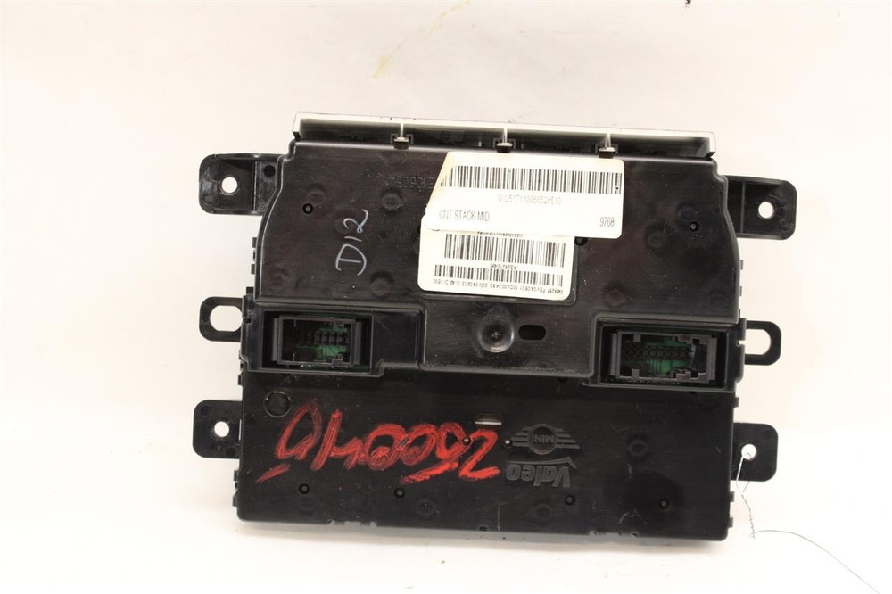 Used A/C Selector Switch fits: 2011 Mini COOPER w/AC w/o automatic temperature c