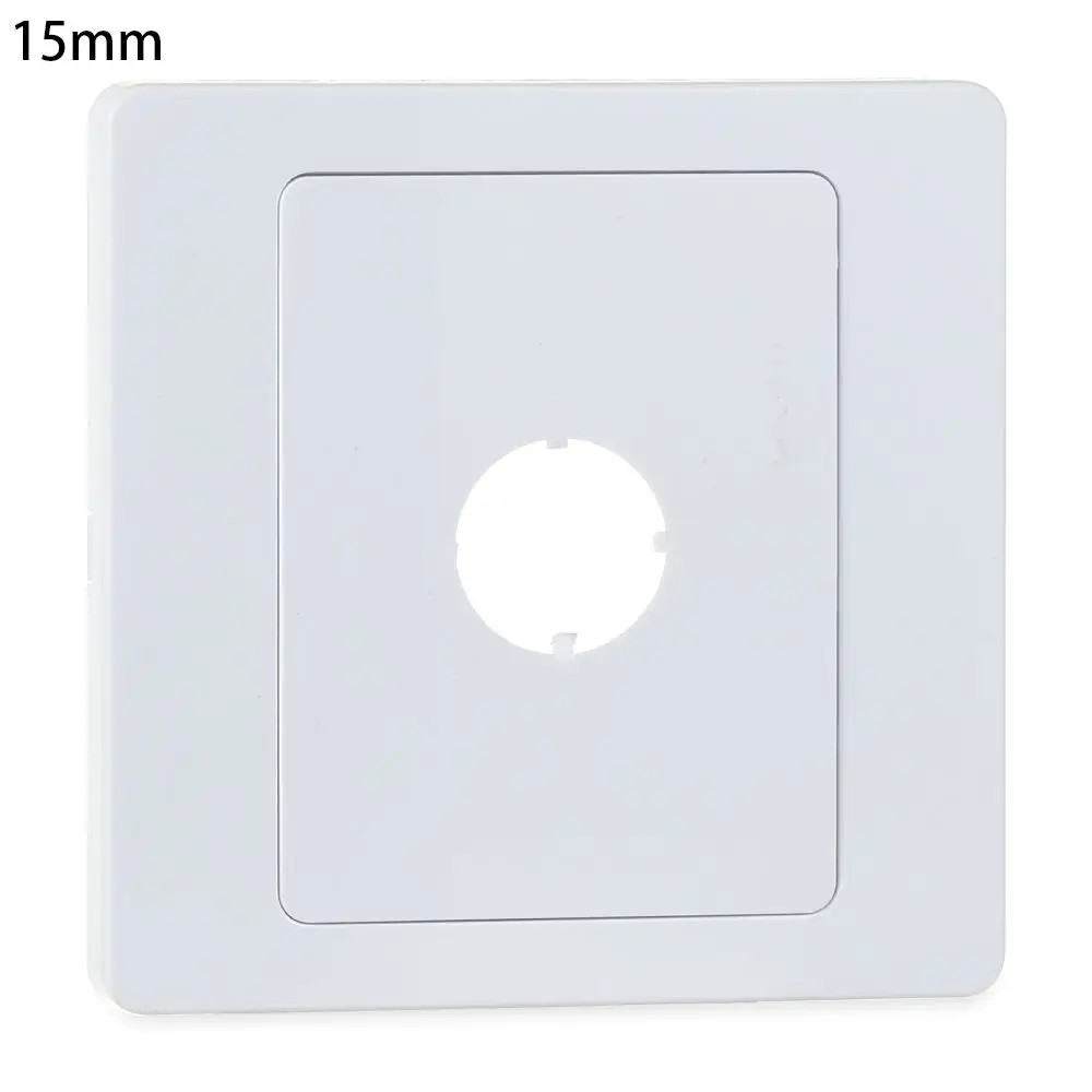 1Pcs 86Type Wall Blank Panel with Outlet Hole Decorative Cover Cable Socket with