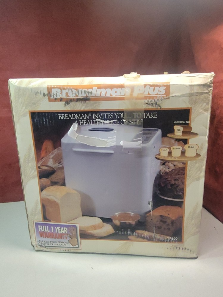 Breadman PLus TR800 Automatic Breadmaker Bread Machine