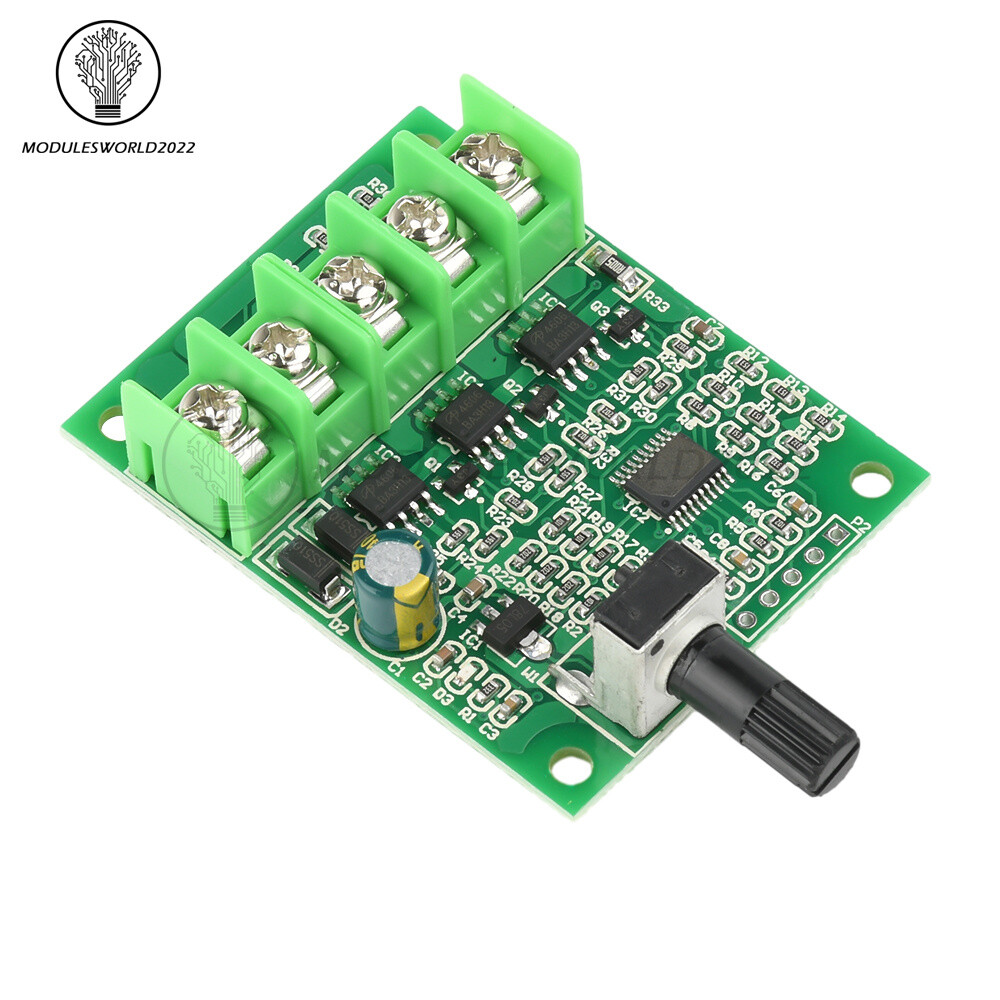 DC 3-phase Brushless Motor Speed Controller Motor Drive Control Board 6V12V24V