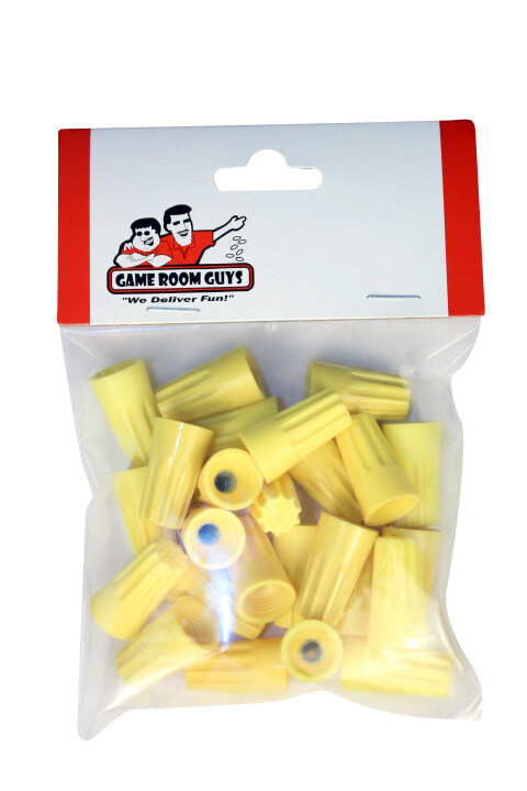 Set of 25 Yellow Wire Connector Nut