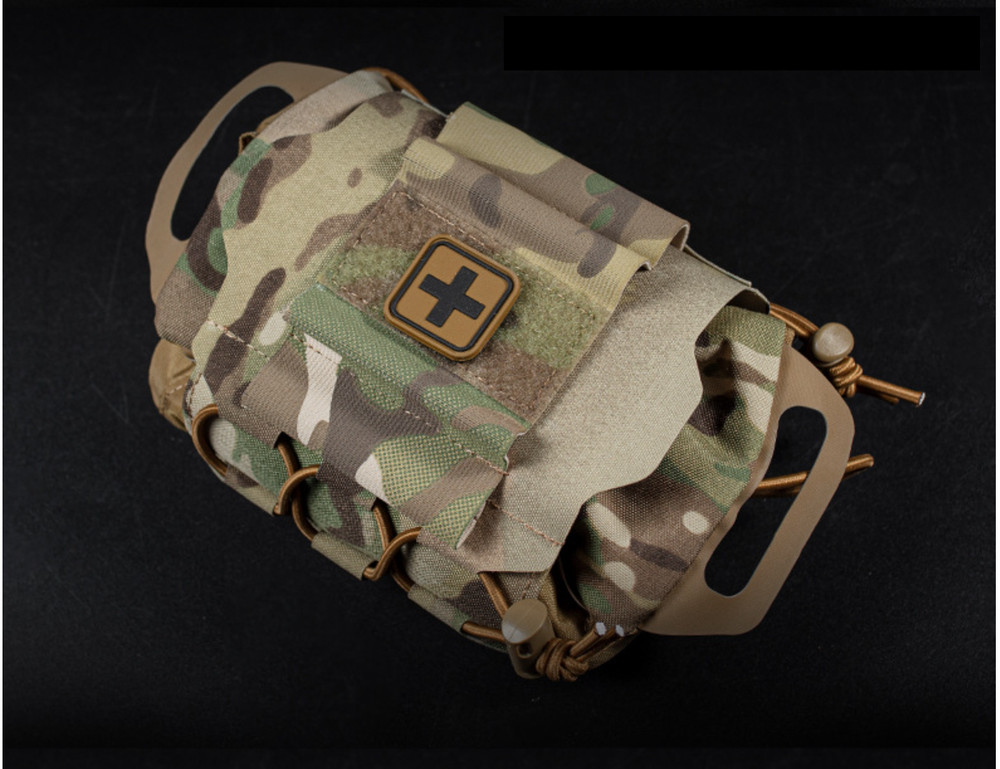 Tactical First Aid Kit Pouch Molle Medical Pouch ReFlex IFAK Pull-Out CP
