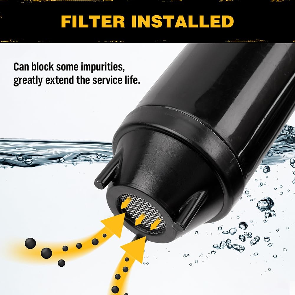 ELEAD Portable Battery Powered Pump - Pump, Yellow