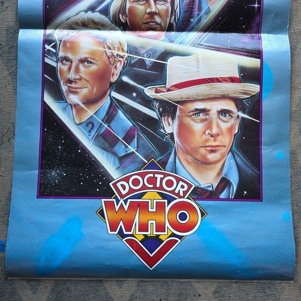 Doctor Who 1987 Promo Poster 25th Anniversary