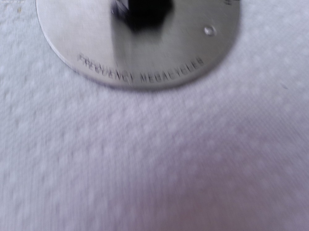 NICE 3" RADIO DIAL (FOR 1/4" SHAFTS)