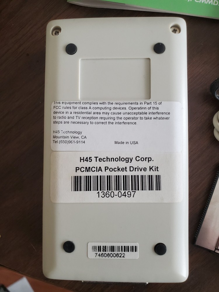 H45 Technology Corp. PCMCIA Pocket Drive Kit - UNTESTED