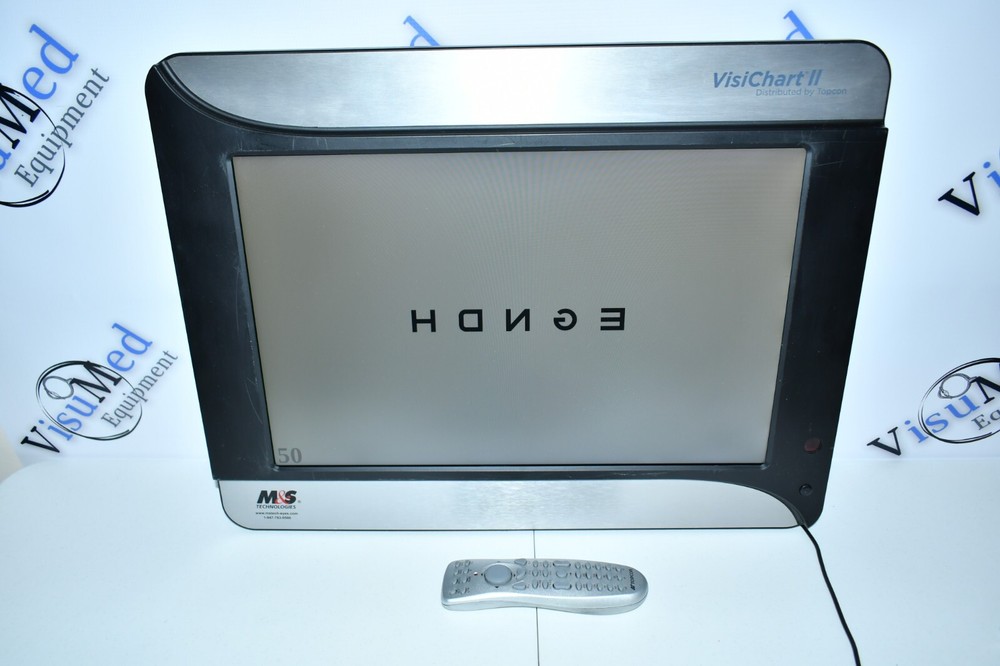 M&S Technologies Topcon refurbished Visichart II vision acuity chart