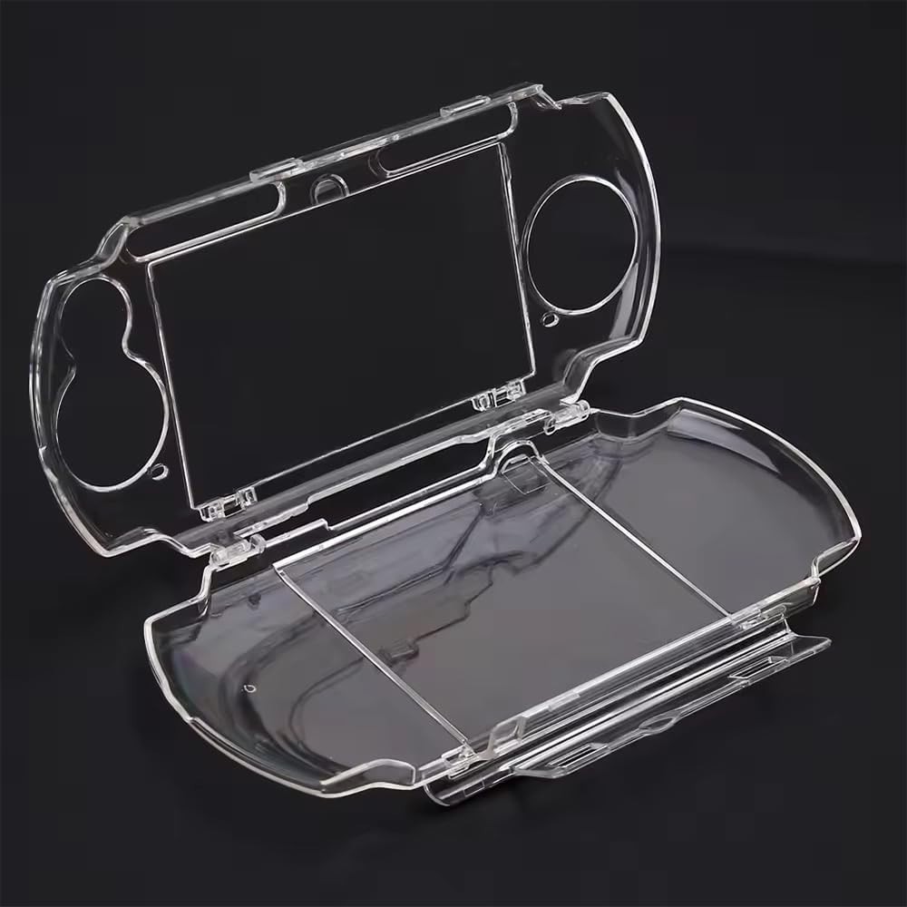 Transparent Hard Shell Case Cover Compatible with PSP 2000/3000, Replacement ...