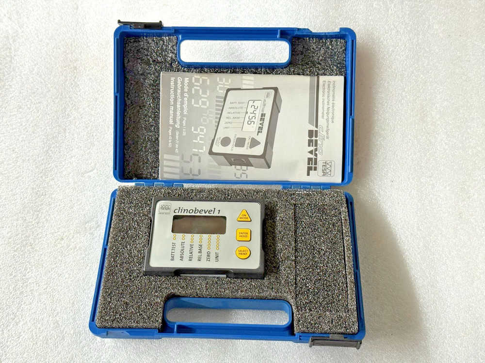 Digital Clinometer - Clinobevel 1 Tesa