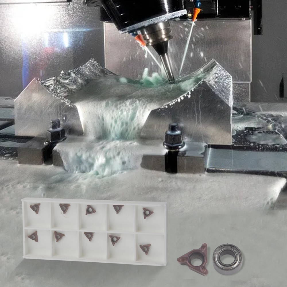 15PCS R Angle Inserts with Bearings for Mini Pneumatic Chamfering Machine