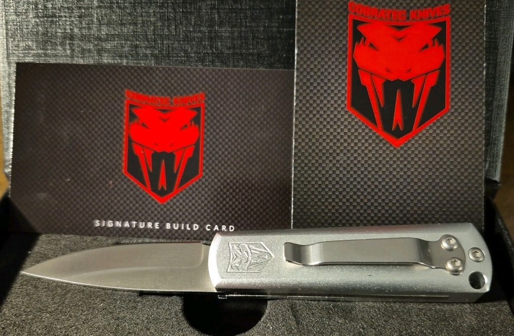 CobraTec Compact Silver Hidden Release Drop D2