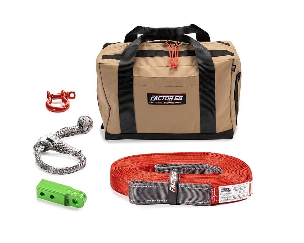 Factor 55 Vehicle Recovery Kit Green Owyhee - Medium