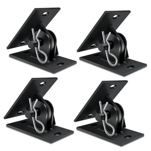 Stationary Dock Connector Hinge Kit, Hot Dip Galvanized Floating Dock Brackets
