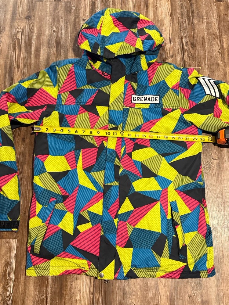 Grenade Men’s Ski Jacket Abstract Multicolor