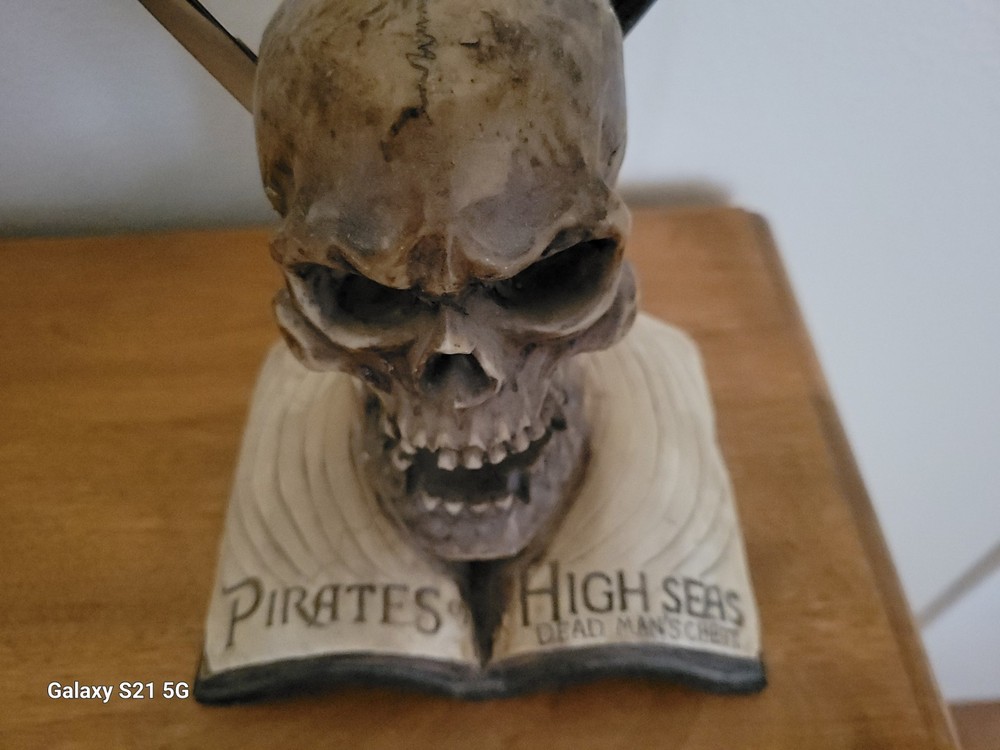 Skull And Swords Shelf Display