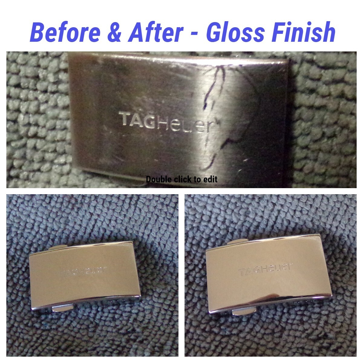 115 pc Watch Scratch Remover, Polishing & Cleaning Kit w/Step by Step Guide